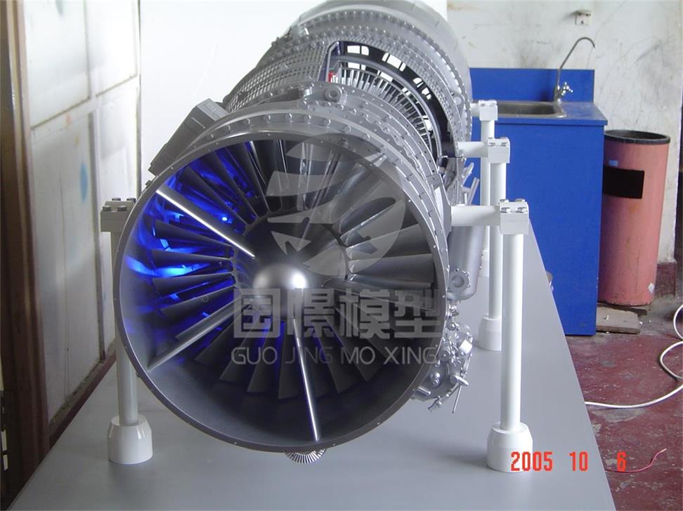 新宁县飞机发动机模型